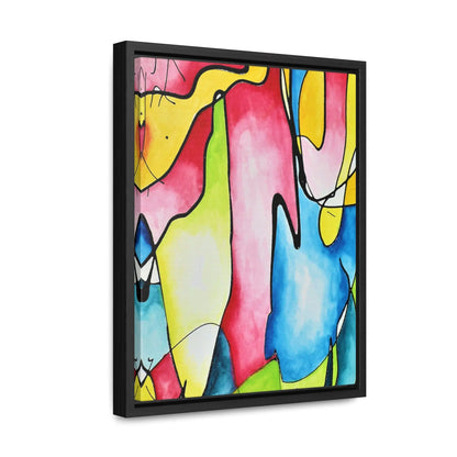 Blue Flame Gallery Canvas Wraps, Vertical Frame