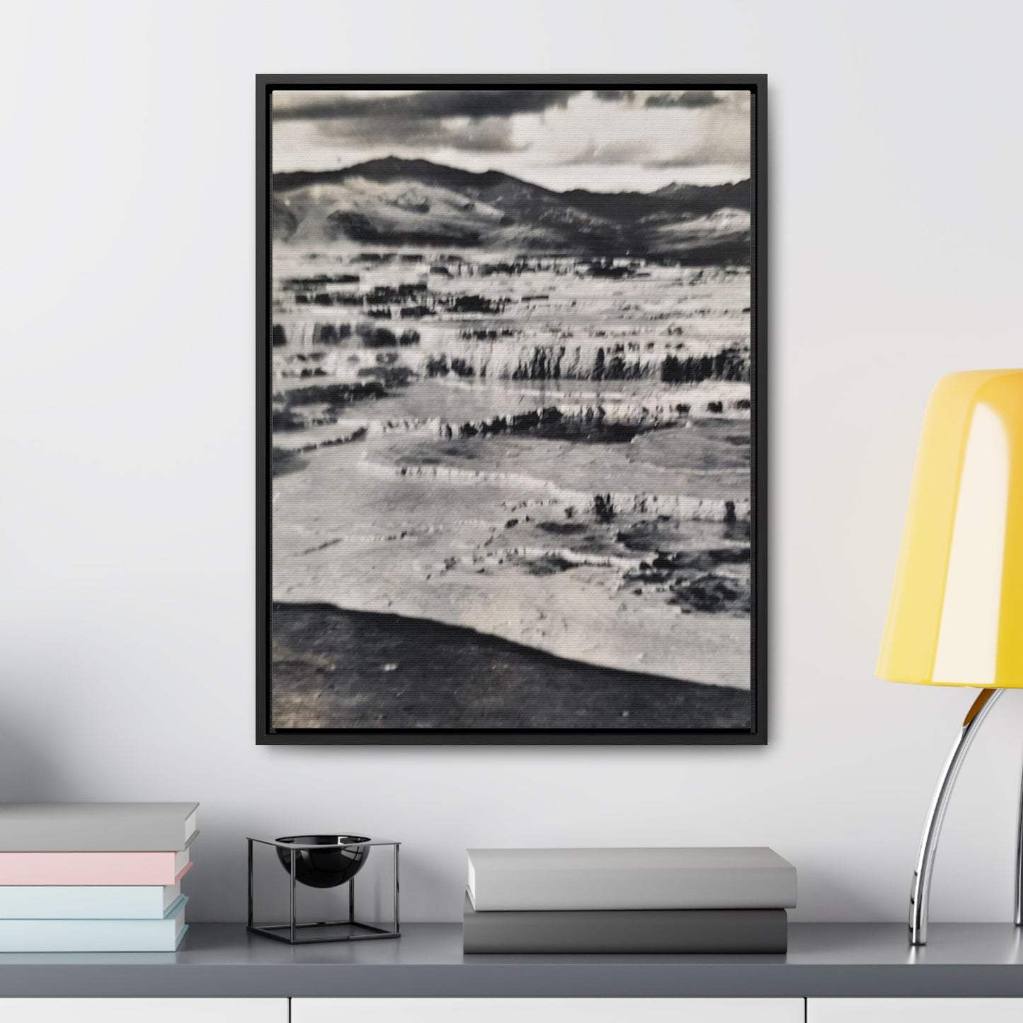 Springs at Jupiter Terrace Yellowstone Gallery Canvas Wraps, Vertical Frame