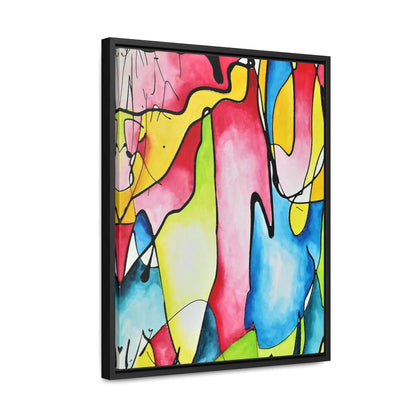 Blue Flame Gallery Canvas Wraps, Vertical Frame