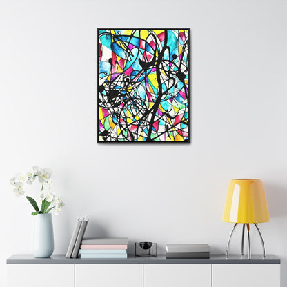 Kaleidoscope Gallery Canvas Wraps, Vertical Frame