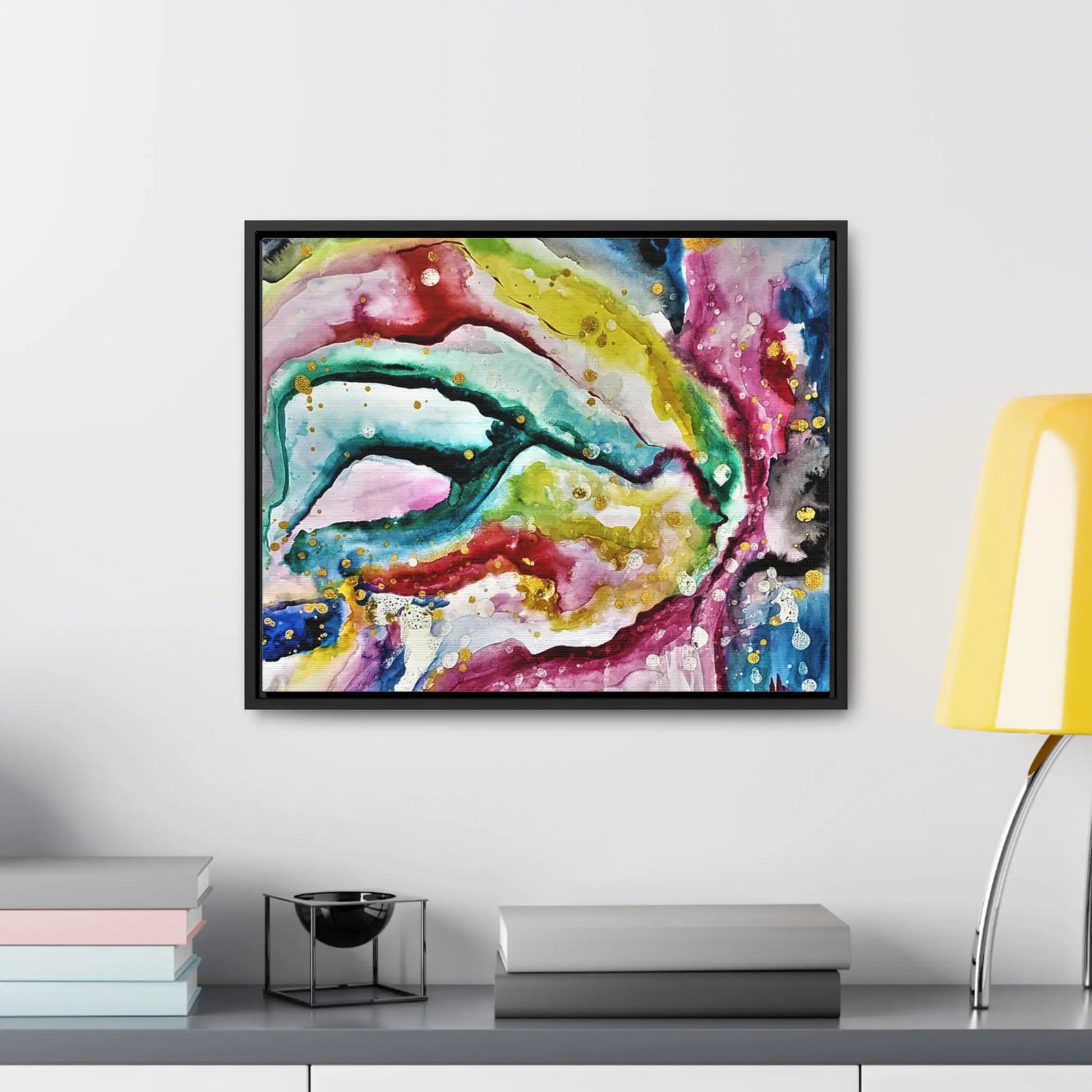 Cosmic Face Gallery Canvas Wraps, Horizontal Frame