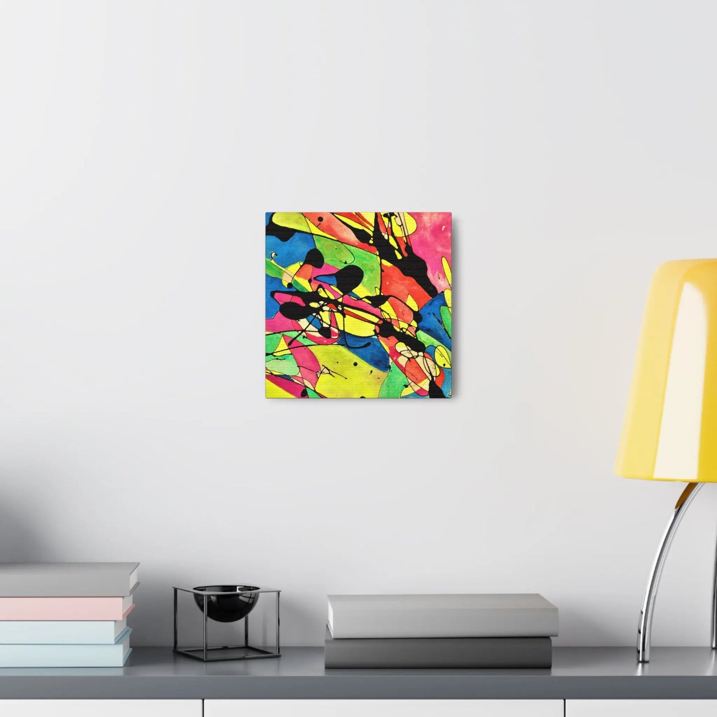 Exploding Earth Canvas Gallery Wraps 10″ x 10″ 1.25"