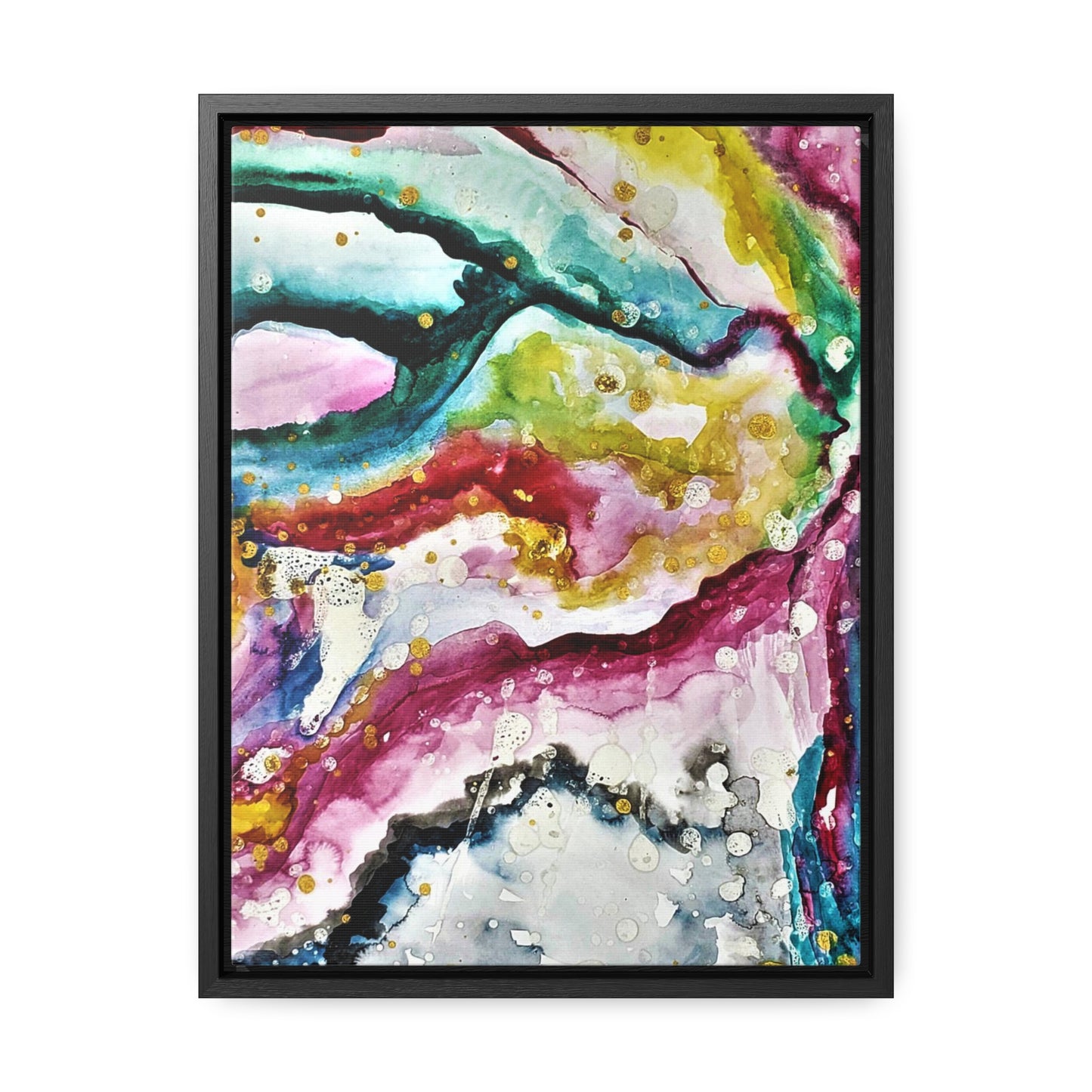 Cosmic Face Gallery Canvas Wraps, Vertical Frame