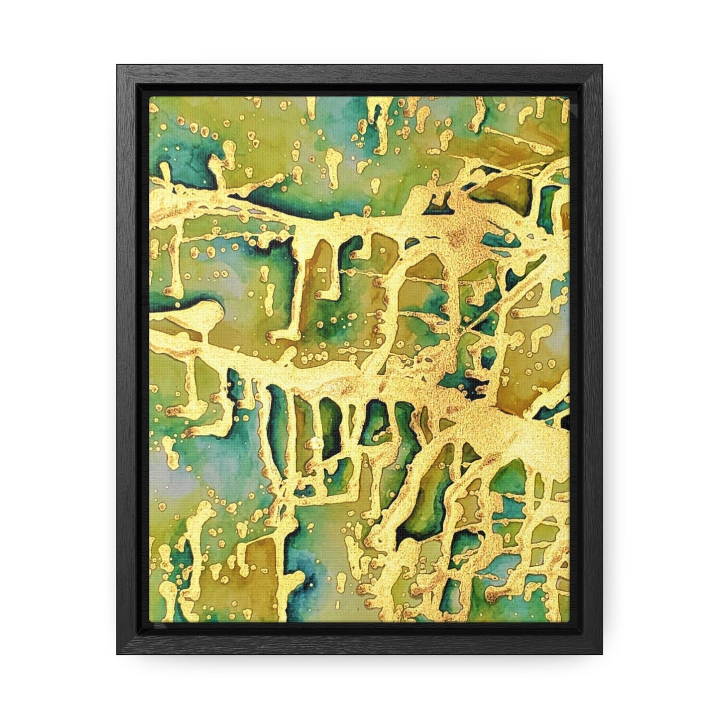 Acid Rain Gallery Canvas Wraps, Vertical Frame