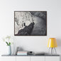 Boulder Dam Gallery Canvas Wraps Horizontal Frame 40″ x 30″ Walnut 1.25"