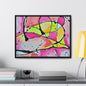 Pink Mouse Gallery Canvas Wraps Horizontal Frame 24″ x 18″ Black 1.25"
