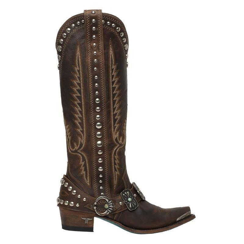 Women’s Custom Embellished Cowgirl Boots- Country in My Heart- {{Product type}}