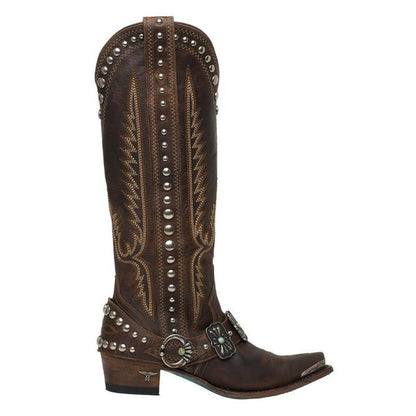 Women’s Custom Embellished Cowgirl Boots- Country in My Heart- {{Product type}}