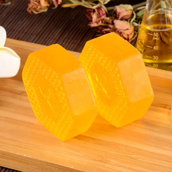 Handmade Beeswax Organic Honey Soap Natural Moisturizing Honey Soap