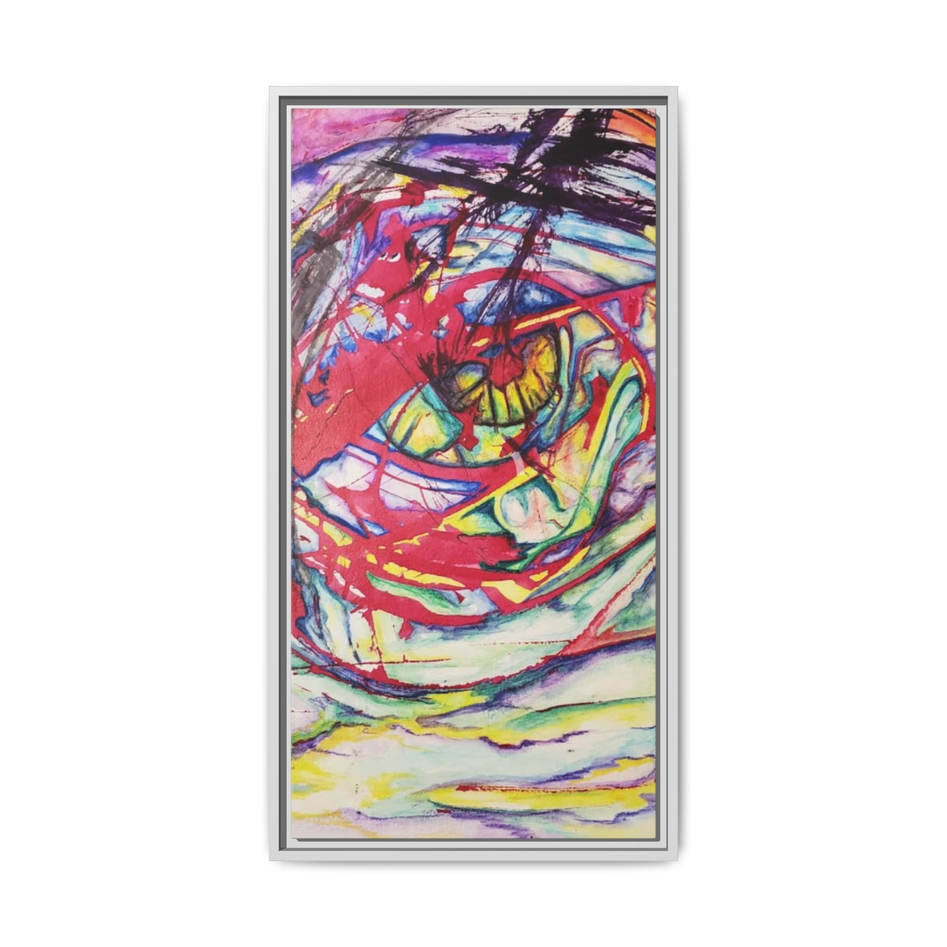 The Eye Framed Art Print - Kia Day Design