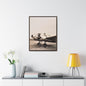 Refueling Mid-Contintent Chief Line 1939 Gallery Canvas Wraps Vertical Frame 24″ x 30″ Premium Gallery Wraps (1.25″) Walnut