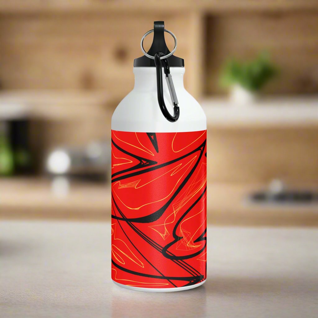 Distorted Musical Lines Oregon Sport Bottle