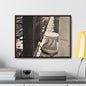 Michigan Ave Chicago Gallery Canvas Wraps Horizontal Frame 24″ x 18″ Walnut Premium Gallery Wraps (1.25″)