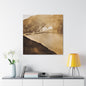 Morris Dam Lake Canvas Gallery Wraps 36″ x 36″ 1.25"