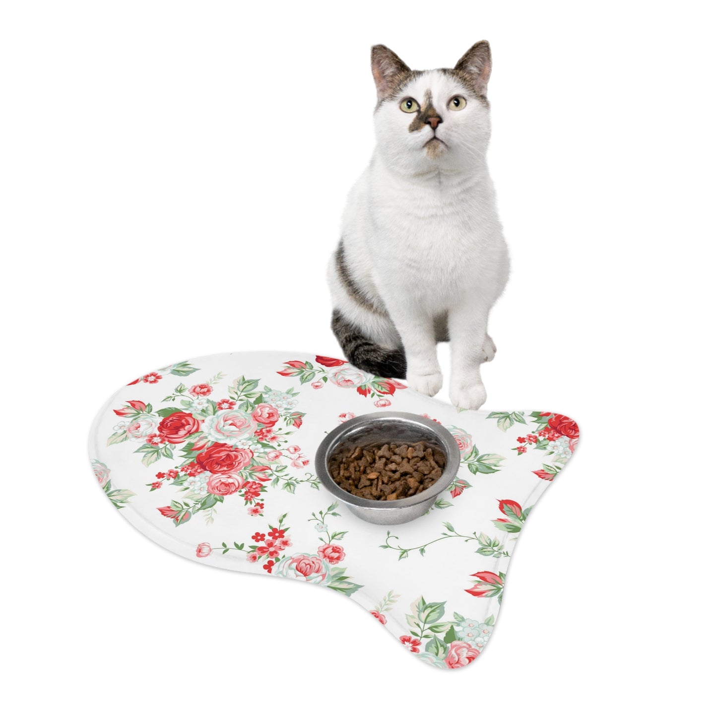 Tea Rose Pet Feeding Mats