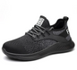 Black & Red Summer Safety Shoes - 0022Grey - shoes