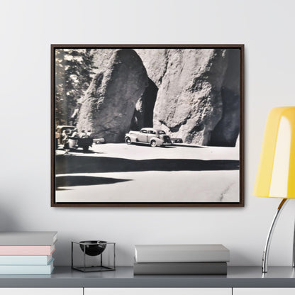 At the Needles Gallery Canvas Wraps Horizontal Frame 24″ x 20″ Walnut Premium Gallery Wraps (1.25″)