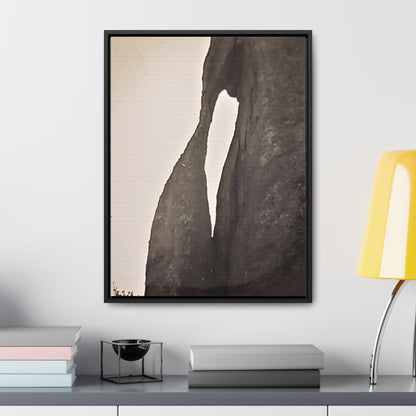 The Needles Eye Gallery Canvas Wraps Vertical Frame 18″ x 24″ Premium Gallery Wraps (1.25″) Black