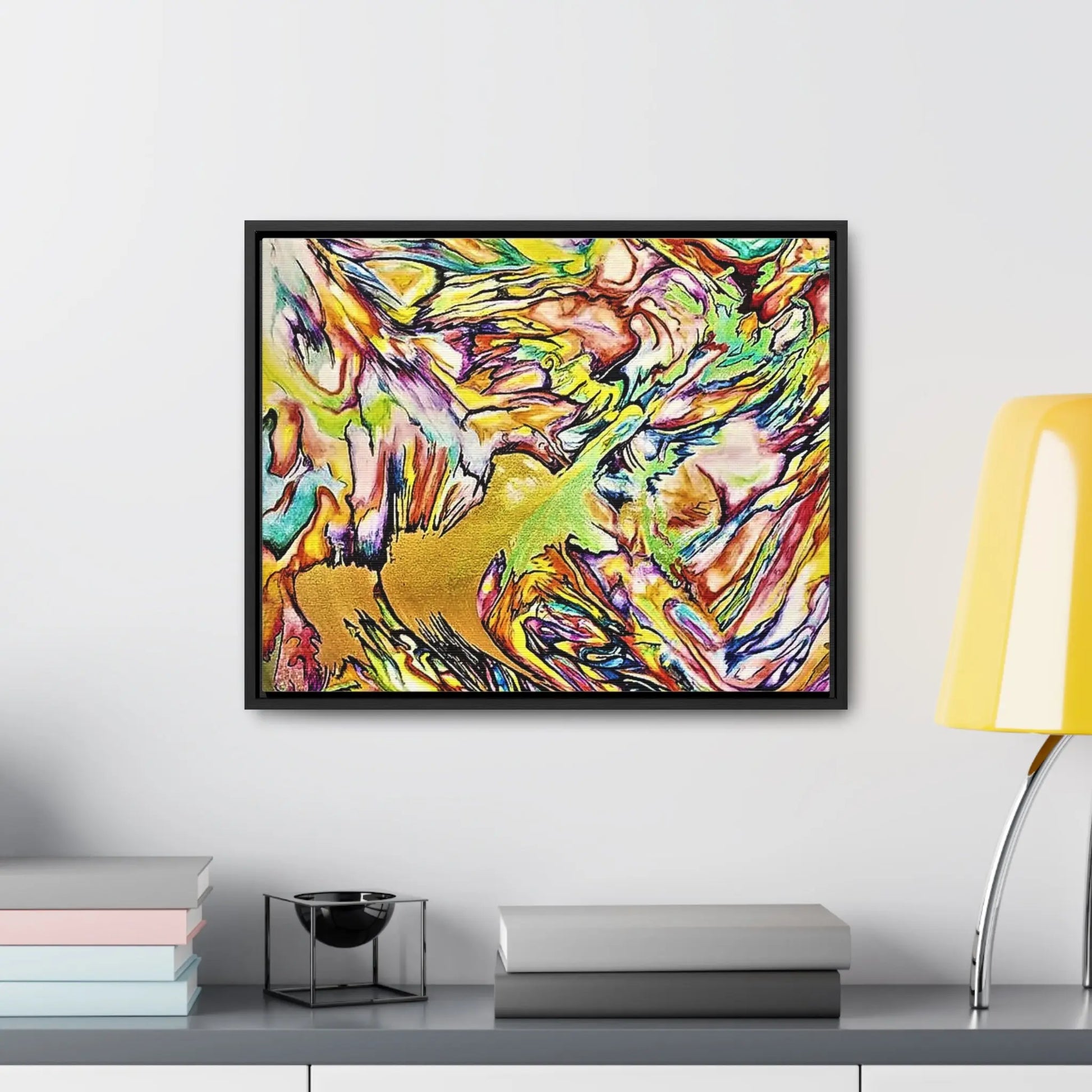 Phoenix Rising Gallery Canvas Wraps, Horizontal Frame