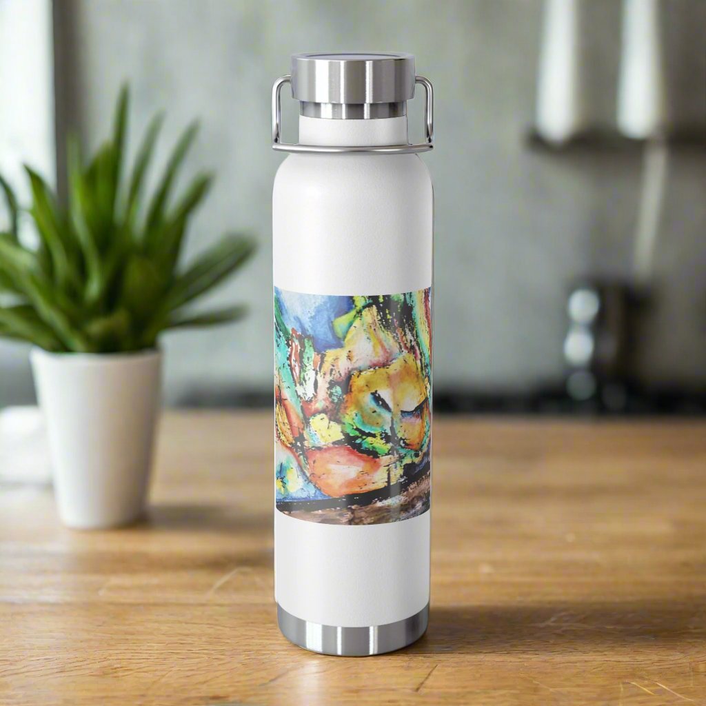 Owl In Flight 22oz Vacuum Insulated Bottle