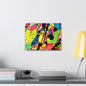 Exploding Earth Canvas Gallery Wraps 16″ x 12″ 1.25"
