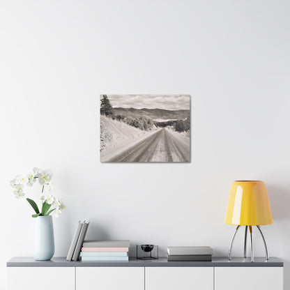 Western Road Stretched Canvas 1.5" 24″ x 18″