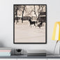 Carriage Ride Gallery Canvas Wraps Vertical Frame 20″ x 24″ Premium Gallery Wraps (1.25″) Black