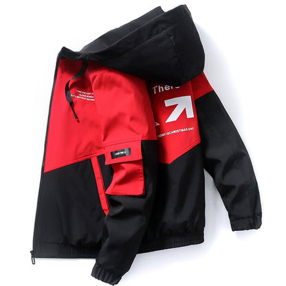 Mens Lightweight Seasonal Jacket - Red XXL - jacket