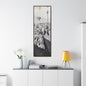 Suspended Boulder Dam Worker Gallery Canvas Wraps Vertical Frame 20″ x 60″ 1.25" Walnut