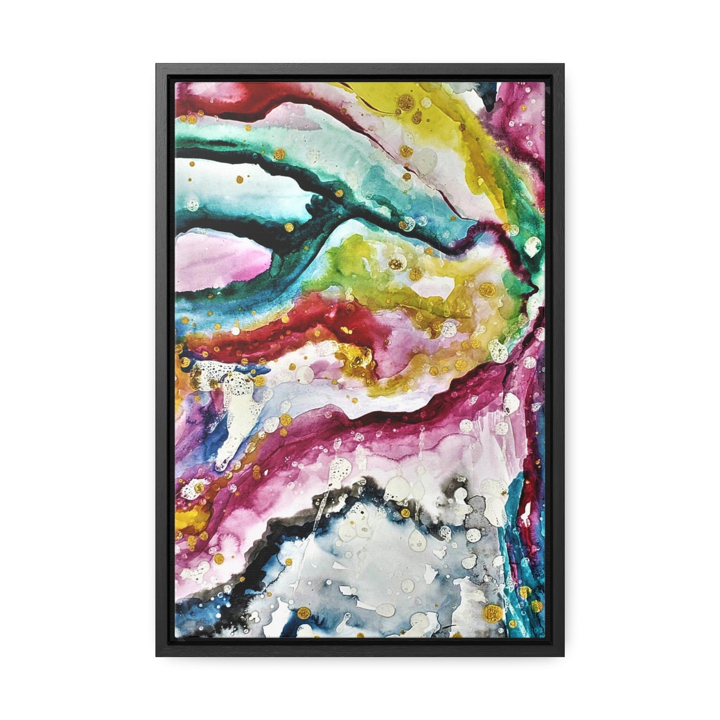 Cosmic Face Gallery Canvas Wraps, Vertical Frame