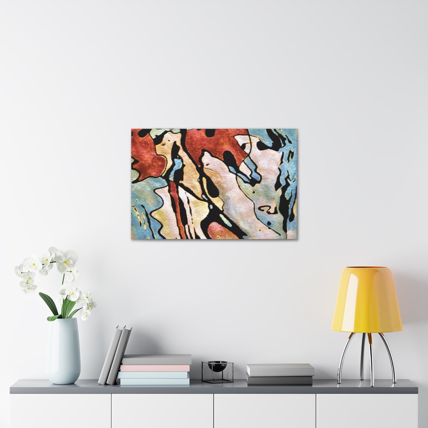 Blue Falls Canvas Gallery Wraps