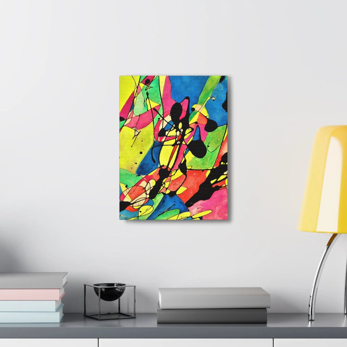 Exploding Earth Canvas Gallery Wraps 12″ x 16″ 1.25"