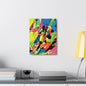 Exploding Earth Canvas Gallery Wraps 12″ x 16″ 1.25"
