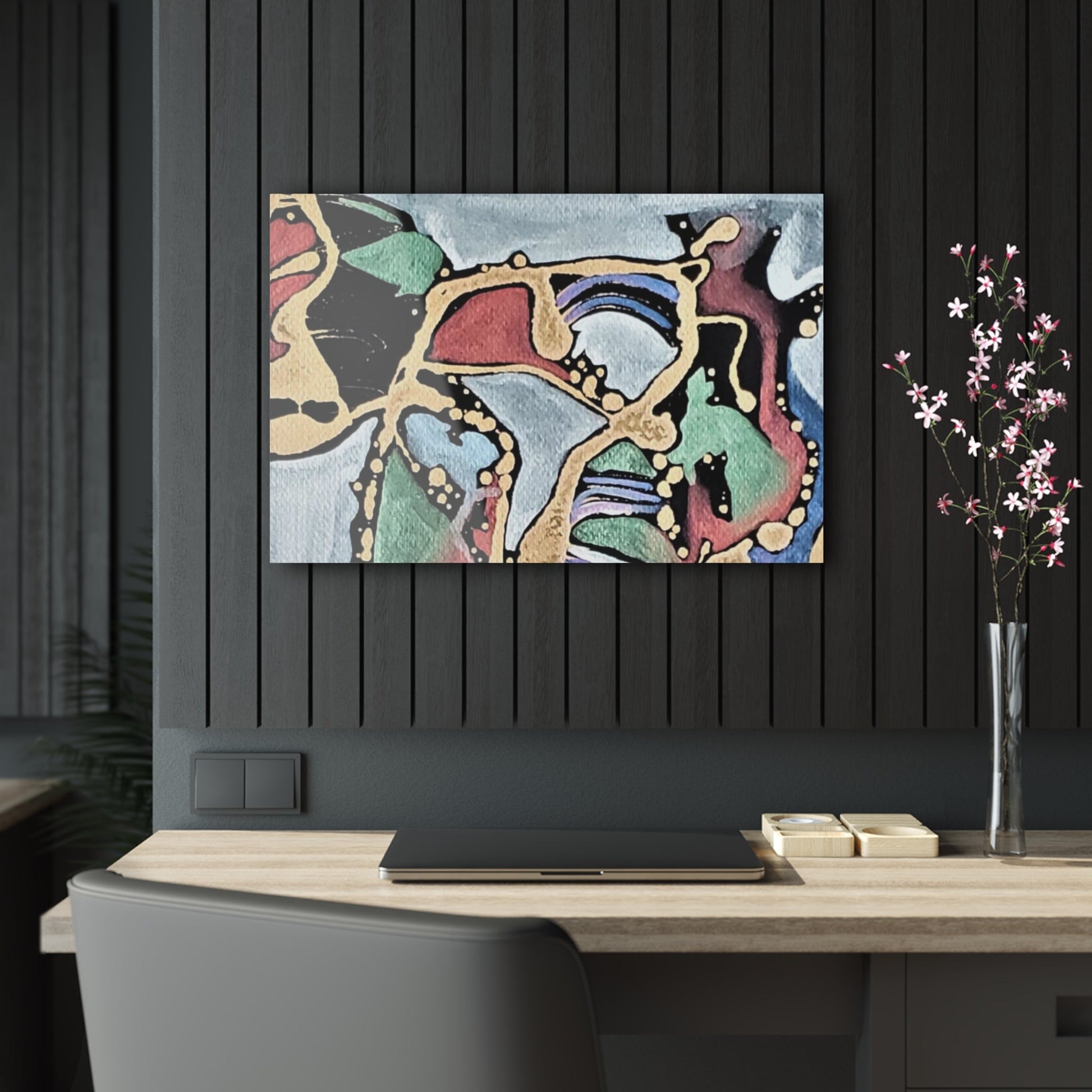Angry Cat Acrylic Prints - 30″ x 20″ (Horizontal) Glossy - Home Decor