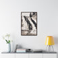Gibbon Falls Yellowstone Gallery Canvas Wraps Vertical Frame 20″ x 30″ Premium Gallery Wraps (1.25″) Walnut