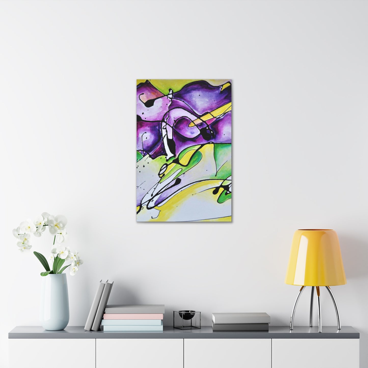 Purple Mountains Canvas Gallery Wraps