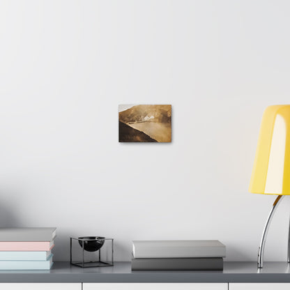 Morris Dam Lake Canvas Gallery Wraps 7" x 5" 1.25"