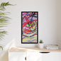 The Eye Framed Art Print - Kia Day Design