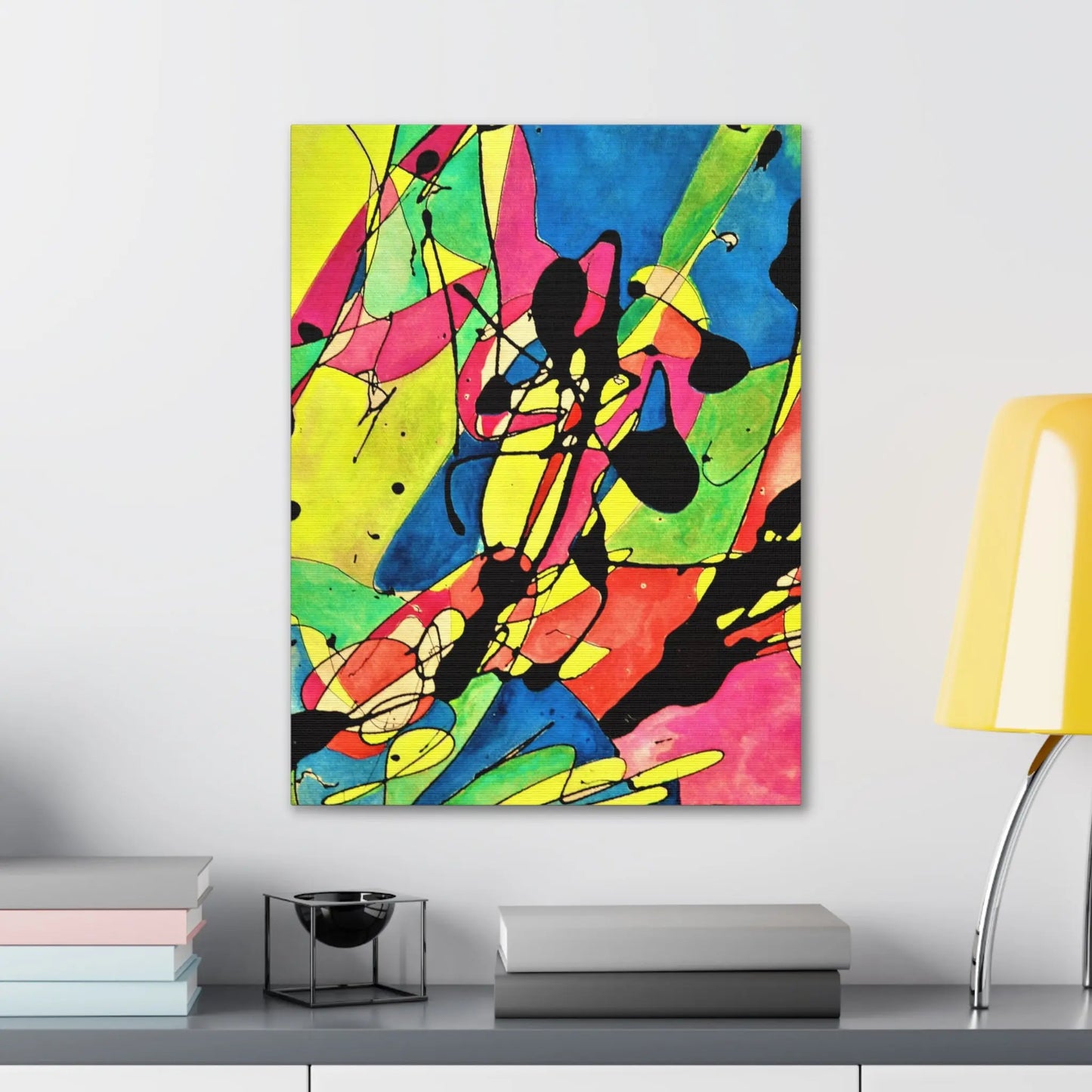Exploding Earth Canvas Gallery Wraps 18″ x 24″ 1.25"