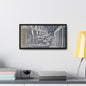 Boulder Dam Powerhouse Gallery Canvas Wraps Horizontal Frame 20″ x 10″ Black 1.25"