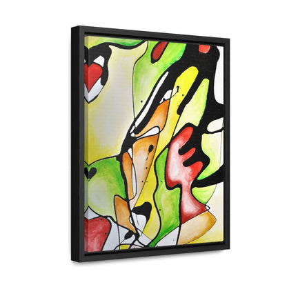 Red Mushroom Gallery Canvas Wraps, Vertical Frame