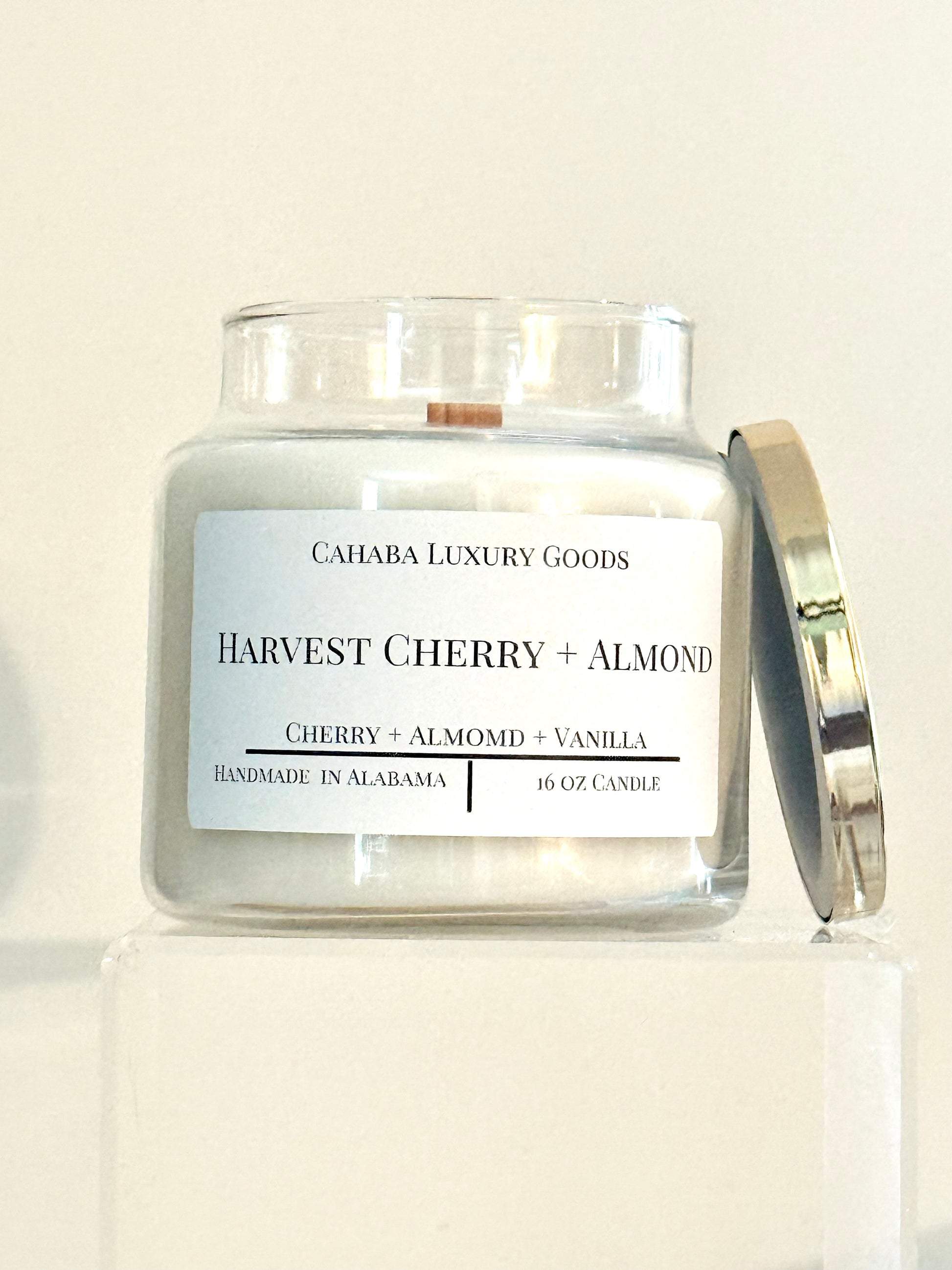Harvest Cherry & Almond Candle - 16 oz - Candles