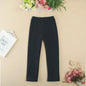 Girls Cotton Candy Color Pants black