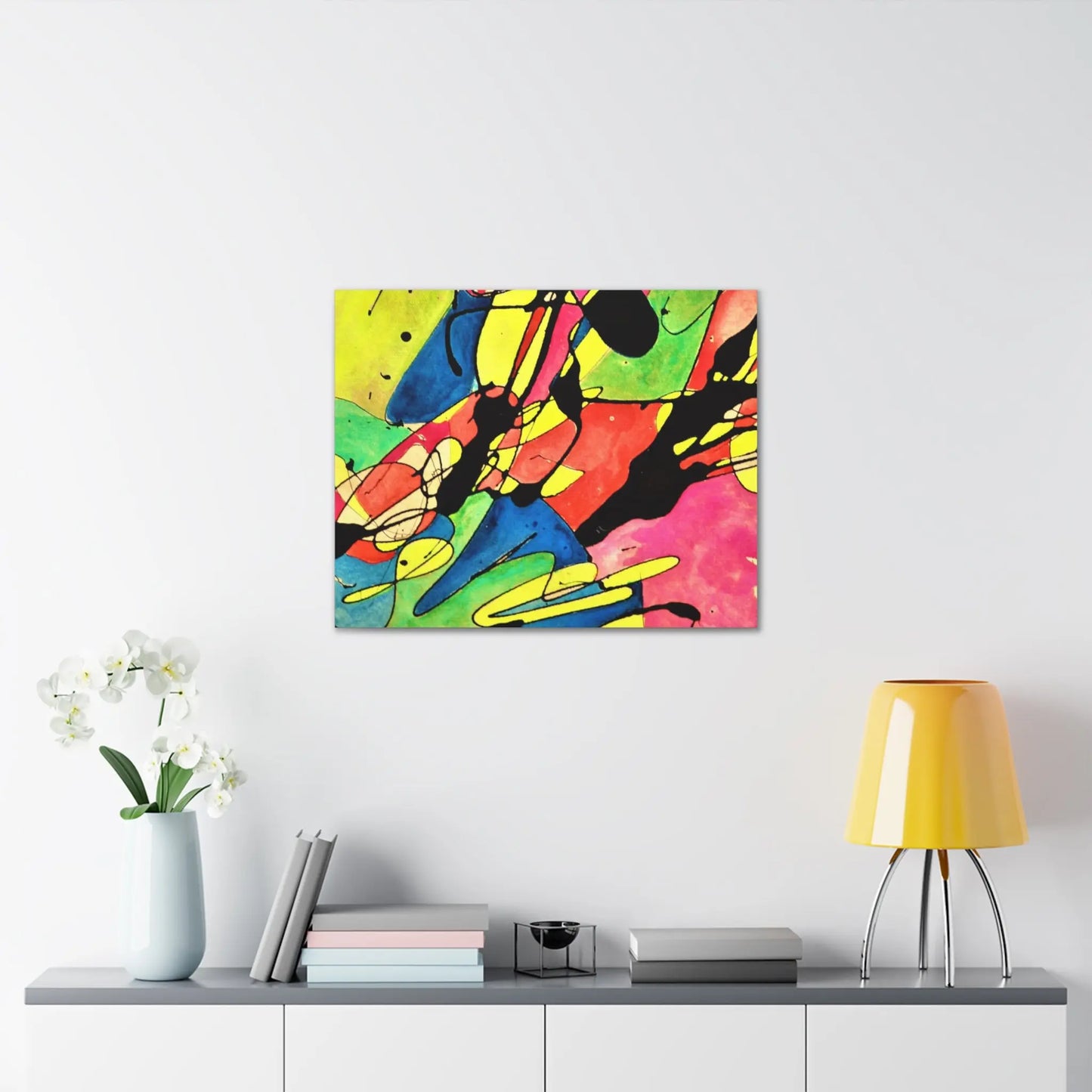 Exploding Earth Canvas Gallery Wraps 30″ x 24″ 1.25"