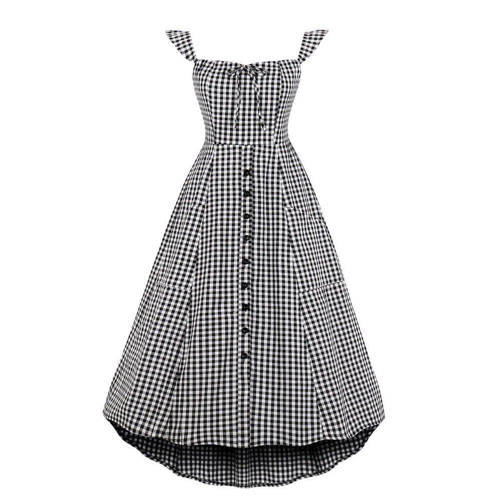 European Style Off-Shoulder Irregular Dress - - dress