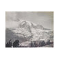 Mount Rainier Satin Canvas Stretched 24″ x 18″ (Horizontal) 1.5"
