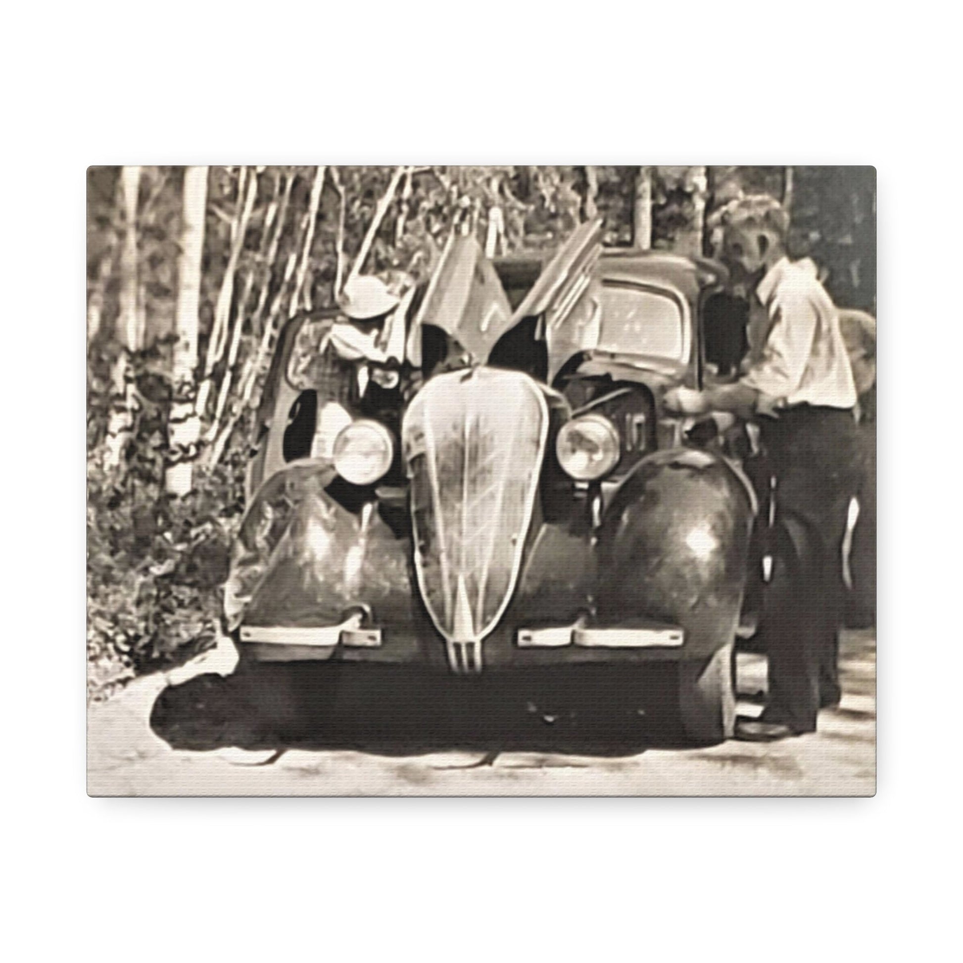 After The Black Hills 1939 Stretched Canvas