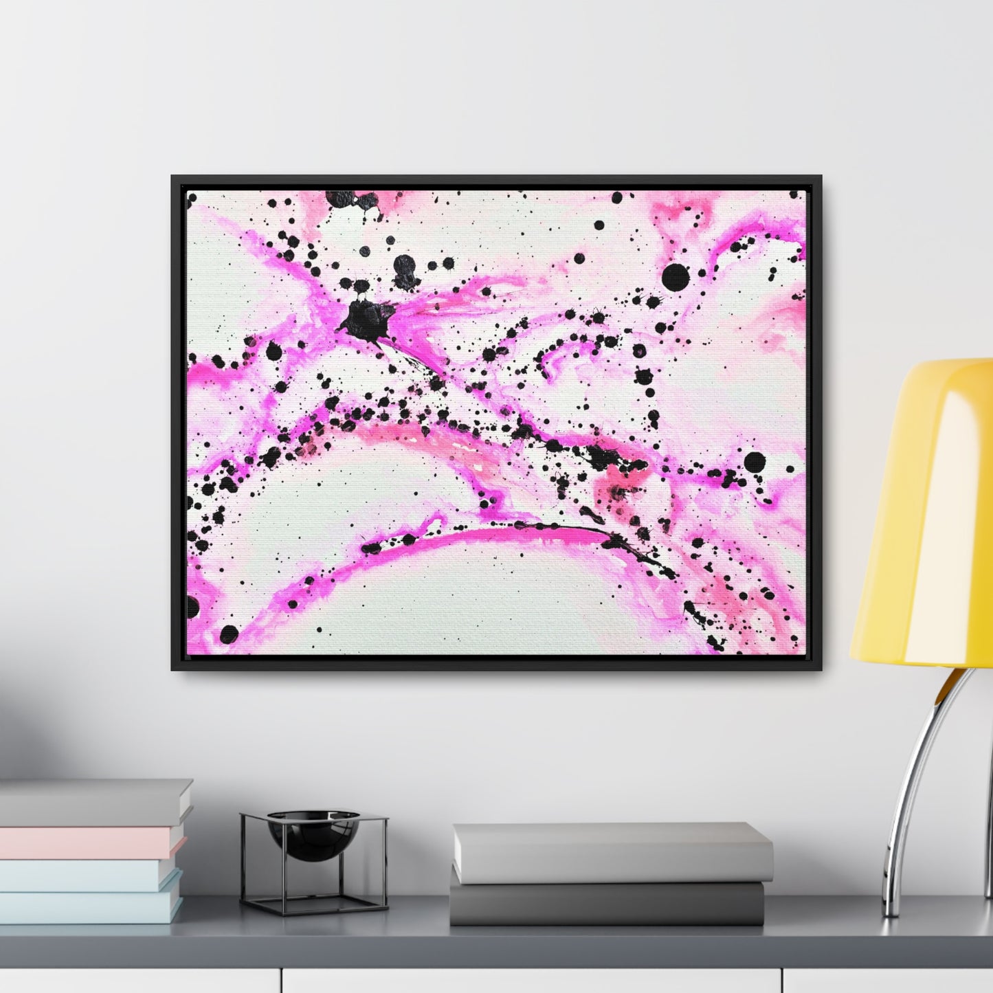 Neon Lightning Gallery Canvas Wraps, Horizontal Frame