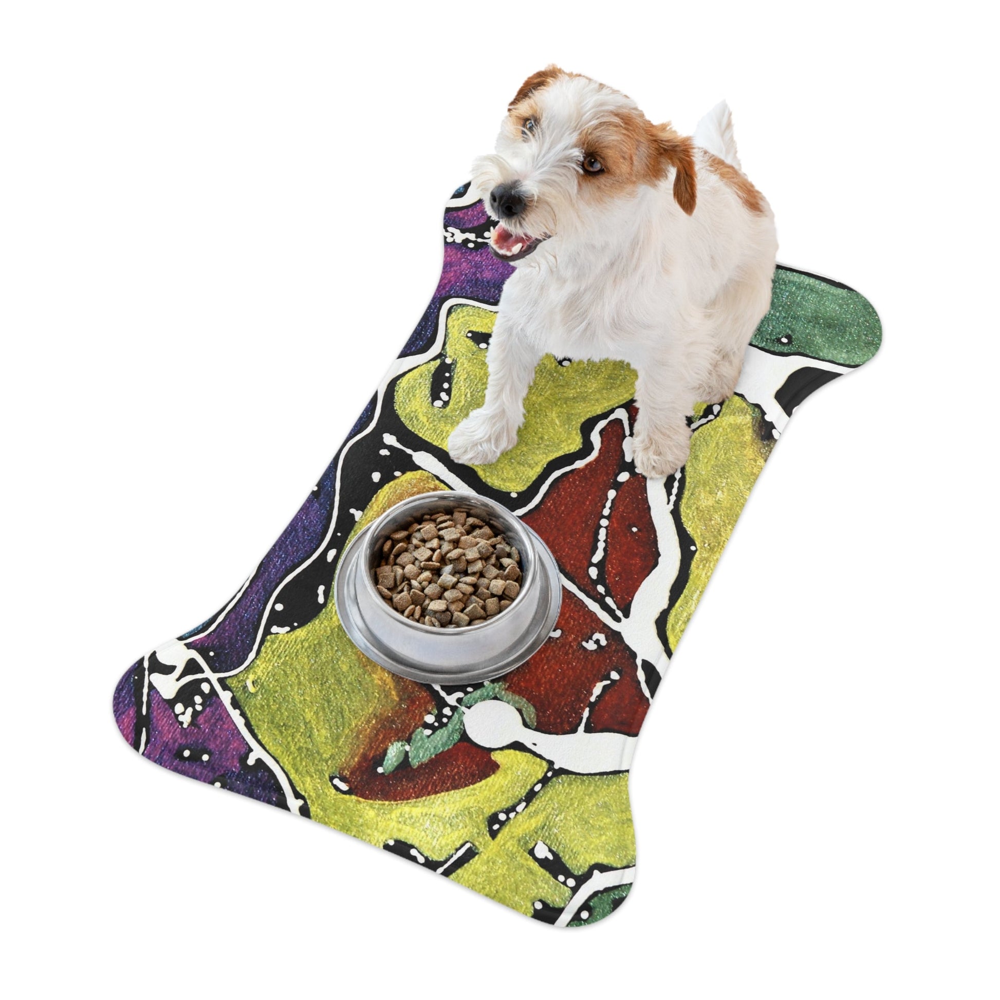 Strawberry Fields Forever Pet Feeding Mats - - food mat