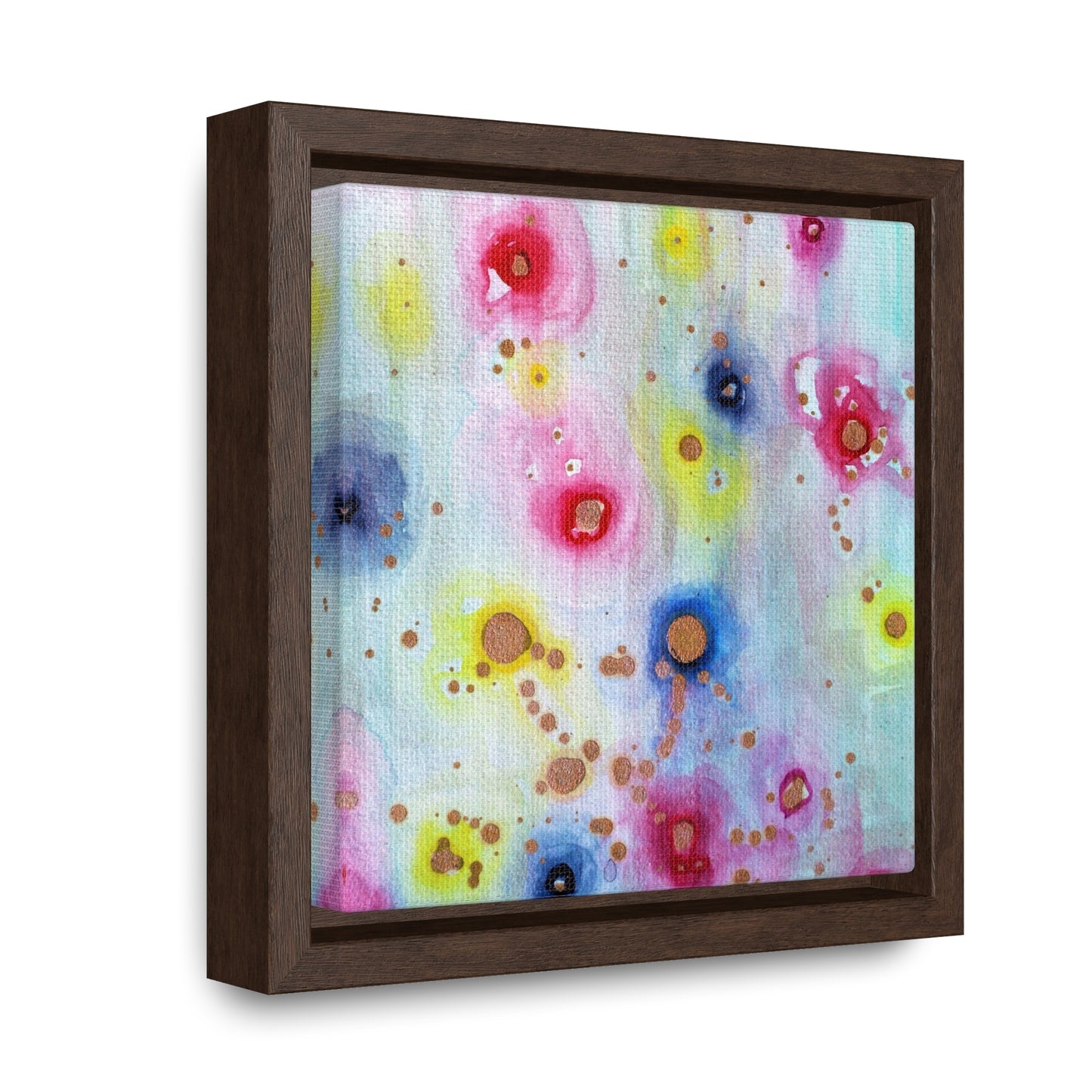 Raining Blooms Gallery Canvas Wraps, Square Frame